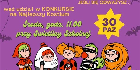 PRZEBIERZ SIĘ NA HALLOWEEN - KONKURS