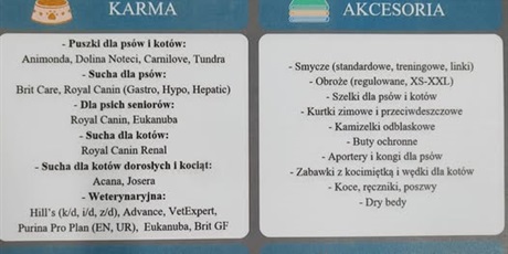 ZBIÓRKA DLA SCHRONISKA DLA BEZDOMNYCH ZWIERZĄT